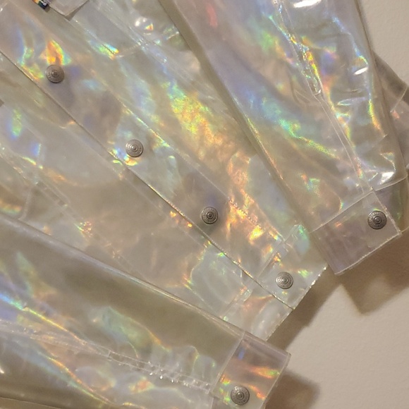 Levi's Original Pride Clear Vinyl Type III Trucker Jacket - Picture 7 of 12